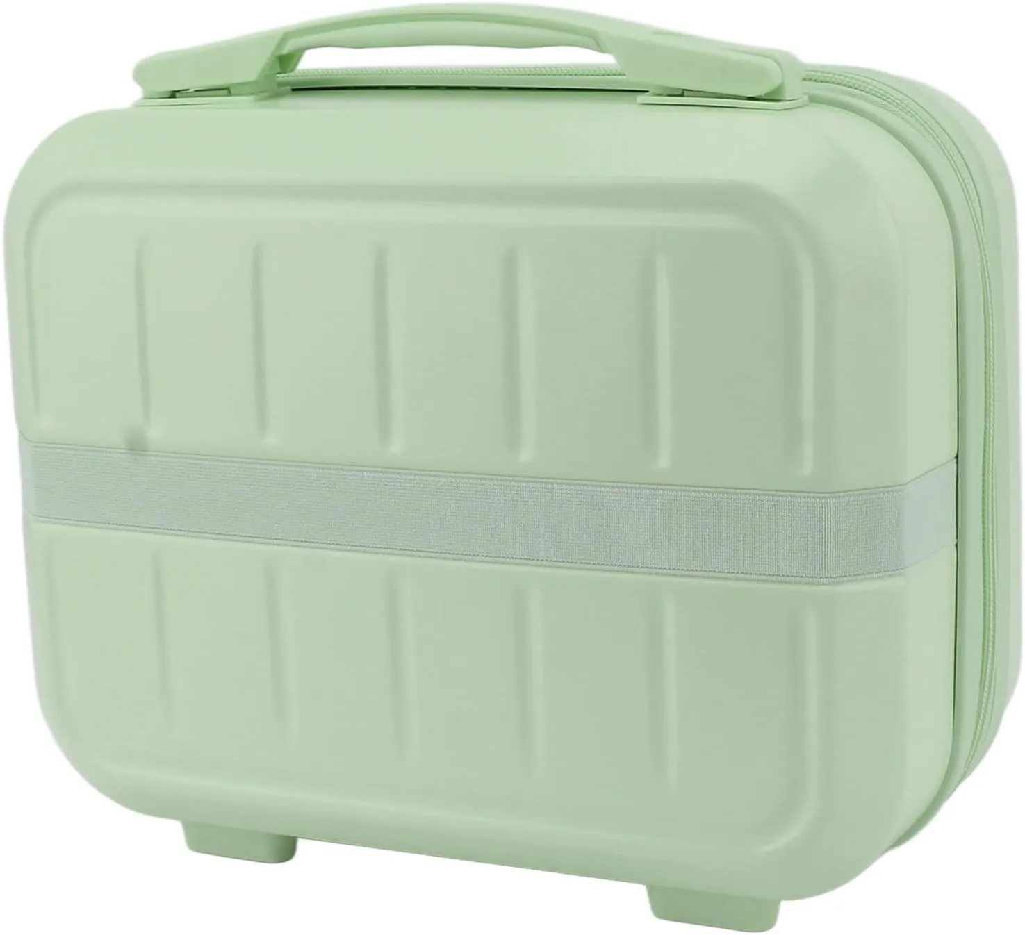 Pomya Travel Cosmetic Case, Fashionable 14in Cosmetic Bag for Travel (Avocado Green)