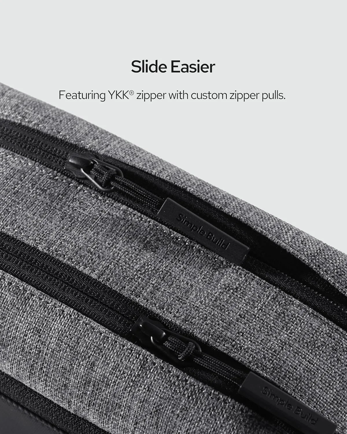 Premium Travel Toiletry Bag Toiletry Organizer Dopp Kit Water-resistant Waterproof Shaving Bag for Toiletries Accessories Door Room Essentials - (Heather Gray, Small)