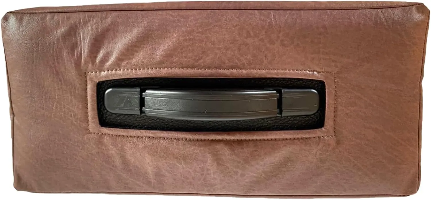 Protect'em Dust Covers Padded Brown Faux Leather Cover with a Pocket for Fender Rumble 100