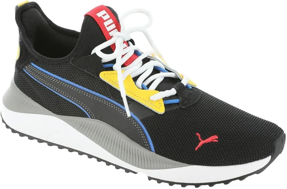 PUMA Pacer Future Street WIP Mens Running 12 DM US BlackBlackYellow Sizzle