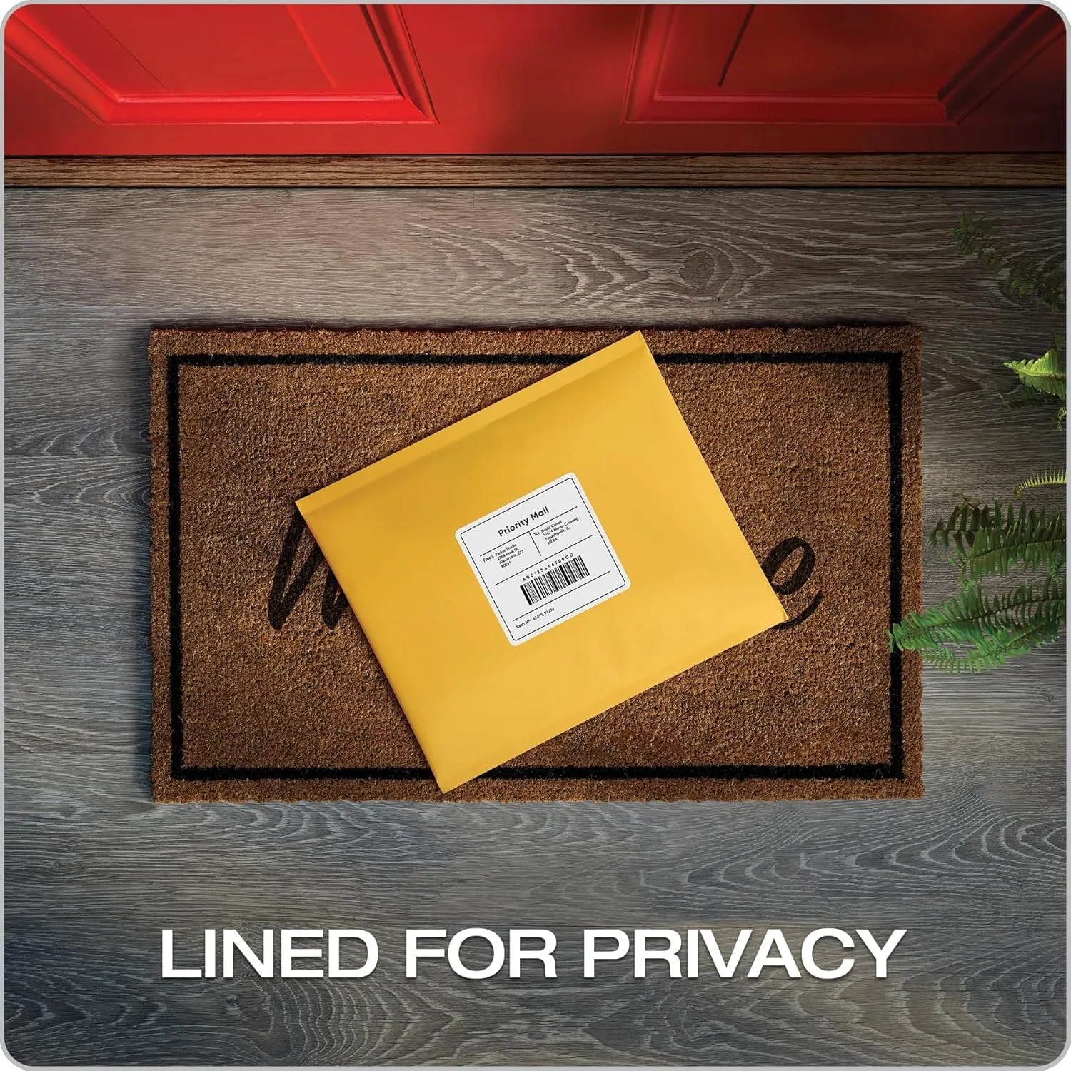 Quality Park Bubble Mailers, 8.5 x 11 Inch, Kraft Padded Envelopes, Durable Brown Shipping Envelopes, Self Seal Closure, 25 Per Box (QUA85759)