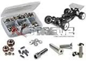 RCScrewZ Stainless Steel Screw Kit tek017 Compatible with Tekno RC EB410 Buggy 1/10th (TKR6500)