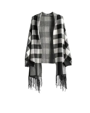 Reeve Wrap | Black and White