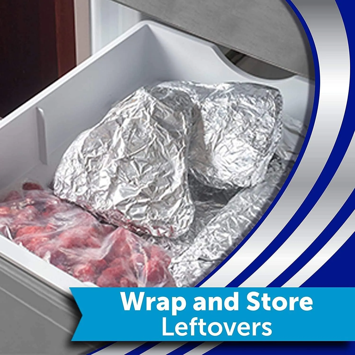 Reynolds Wrap Aluminum Foil, Heavy Duty, 50 sq ft, (2 pack)