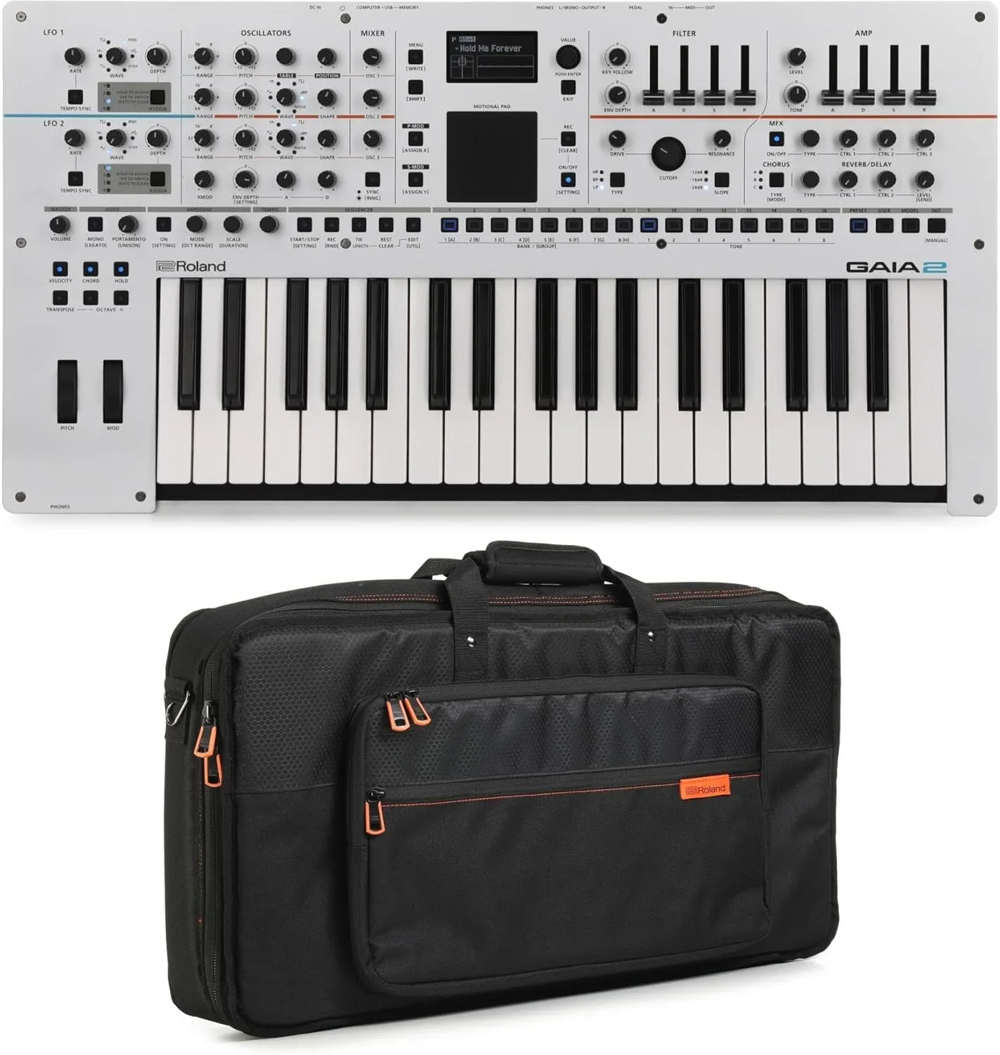 Roland Gaia 2 37-key Virtual Analog Wavetable Synthesizer with Gig Bag