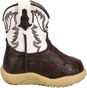 ROPER Infant Boys Cowbaby Bumps Round Toe Casual Boots Mid Calf - Brown