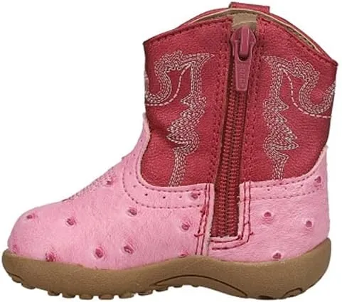 ROPER Infant Boys Cowbaby Bumps Round Toe Casual Boots Mid Calf - Brown