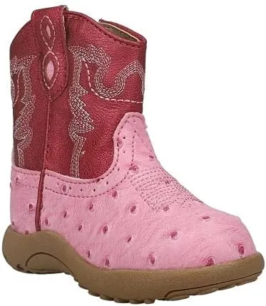 ROPER Infant Boys Cowbaby Bumps Round Toe Casual Boots Mid Calf - Brown