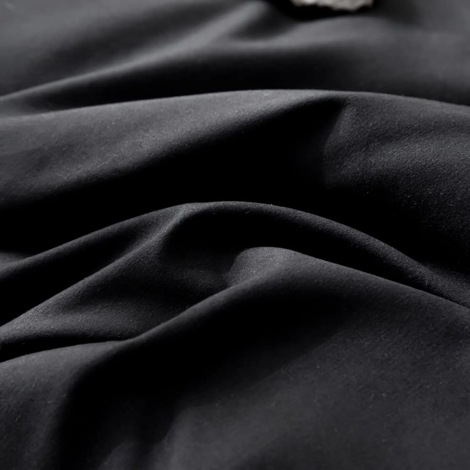 ROSGONIA King Size Comforter Set Black, 3pcs (1 Black Comforter & 2 Pillowcases), All Season Bedding Lightweight Bedspread Blanket Quilt Bed Set
