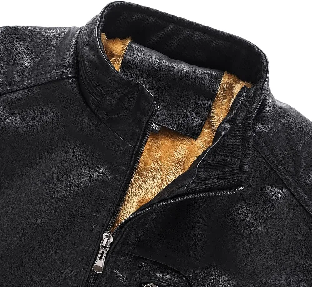 Royal Skull with Crown and Shield Emblem for Motorcycle Riders, Personalized Mens PU Leather Vest Coat Custom Jacket