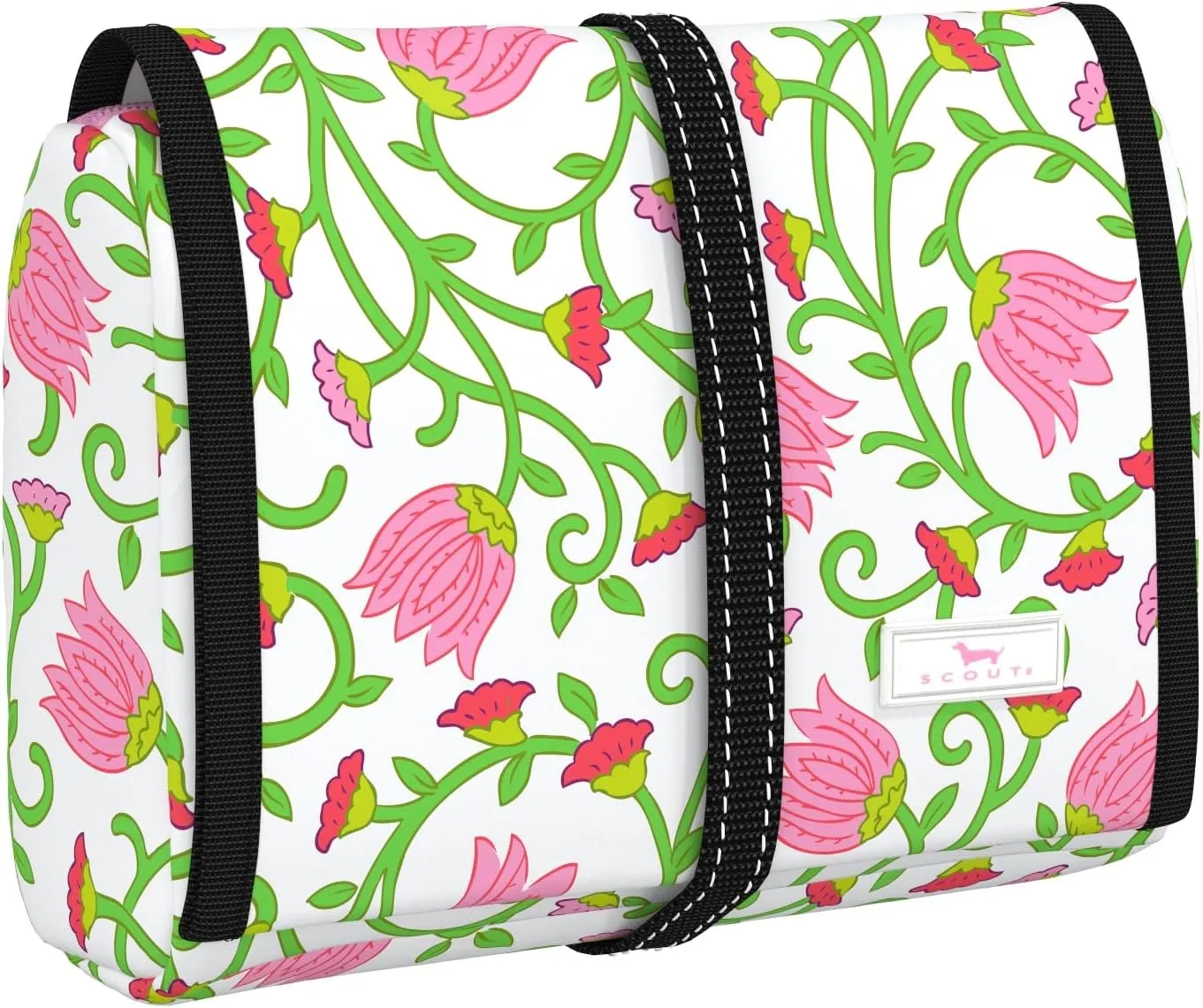 SCOUT Beauty Burrito Hanging Toiletry and Cosmetic Organizer with 3 Compartments
