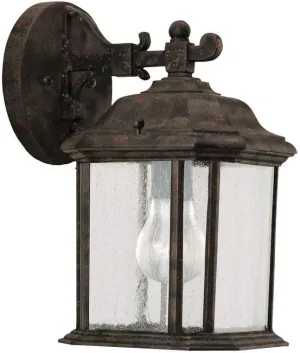 Sea Gull Lighting 84529-746 One 84529-746-One Light Outdoor Wall Lantern, Oxford Bronze