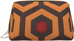 Shining Overlook Portable Cosmetic Bag, Travel Cosmetic Bag, Unisex, Zipper Closure, Suitable For Daily Use