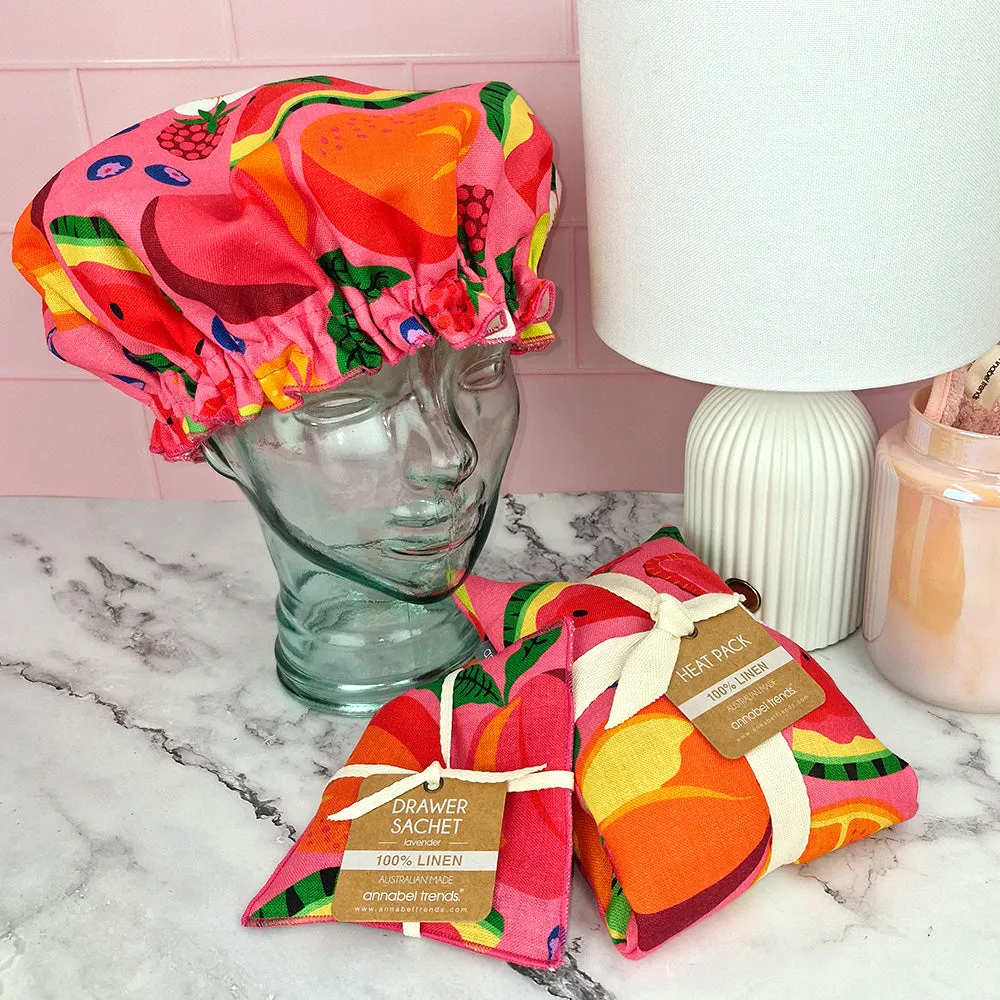 Shower Cap - Linen - Tropicana