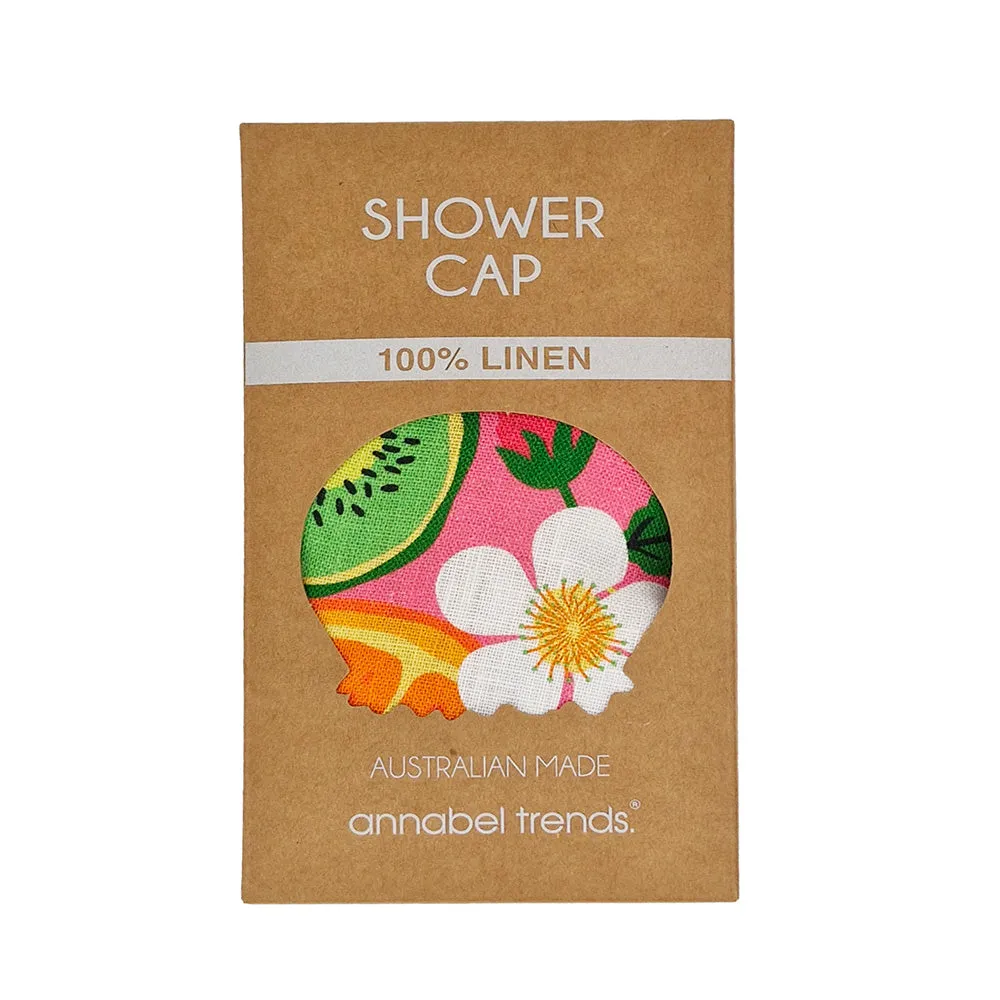 Shower Cap - Linen - Tropicana