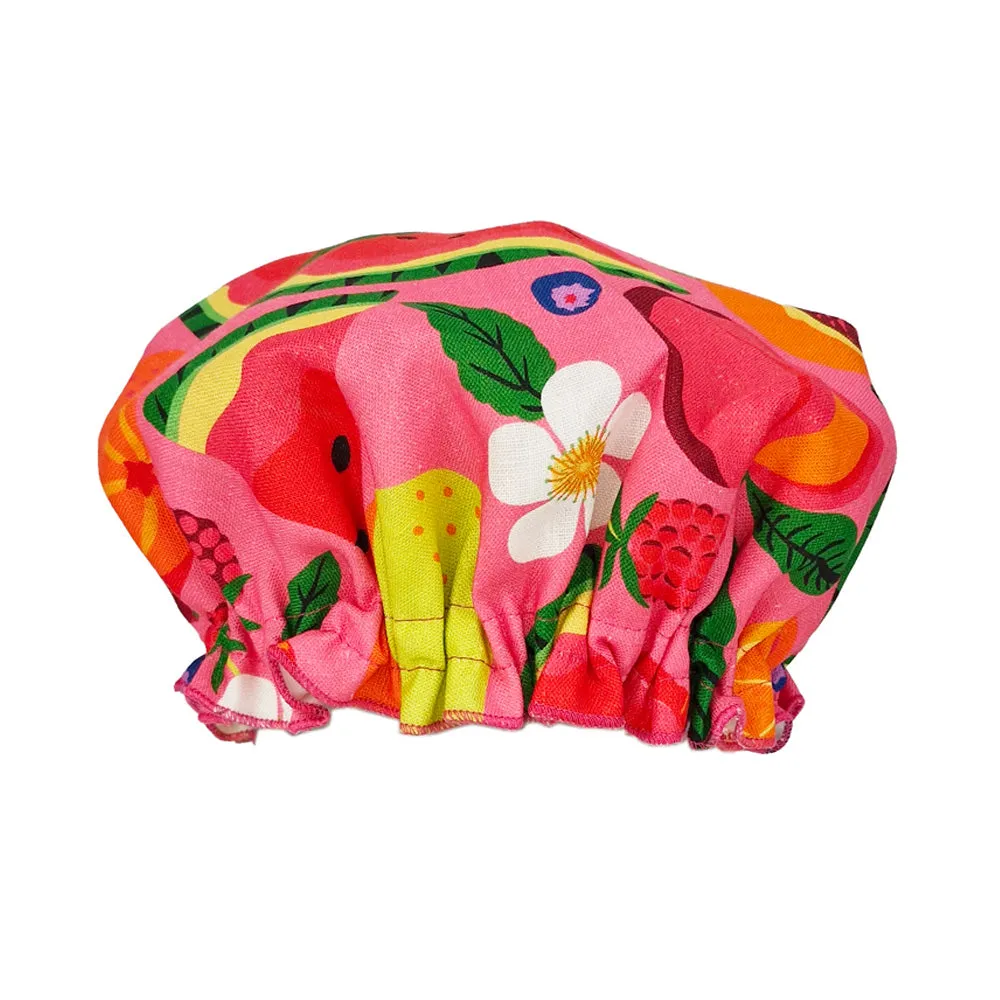 Shower Cap - Linen - Tropicana