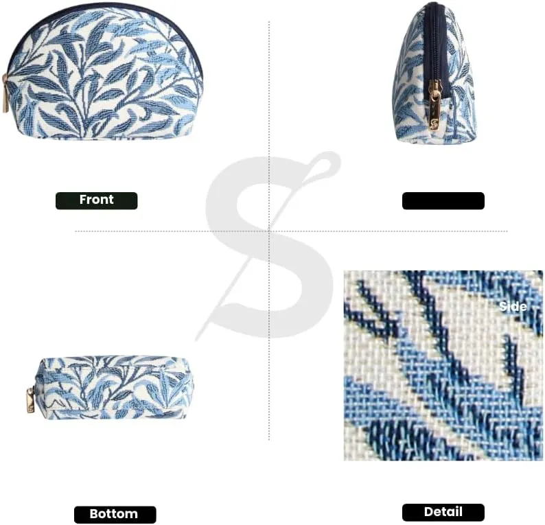 Signare Tapestry Cosmetic Bag Toiletry Makeup Bag for Women