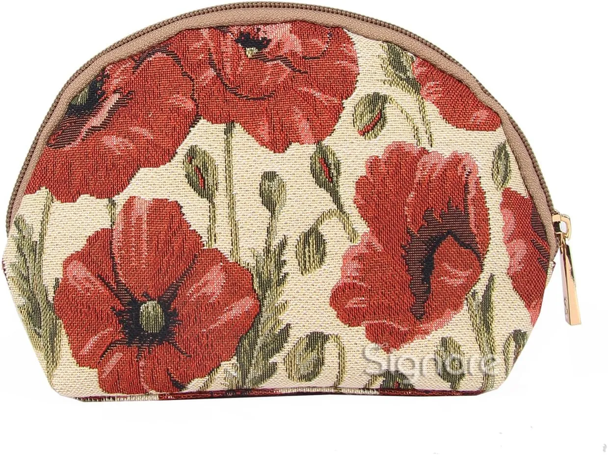 Signare Tapestry Cosmetic Bag Toiletry Makeup Bag for Women