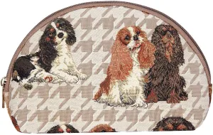 Signare Tapestry Cosmetic Bag Toiletry Makeup Bag for Women