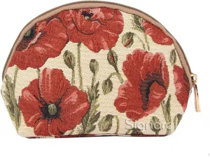 Signare Tapestry Cosmetic Bag Toiletry Makeup Bag for Women