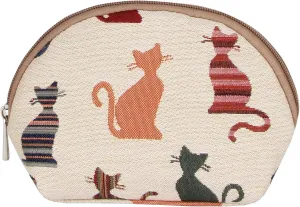 Signare Tapestry Cosmetic Bag Toiletry Makeup Bag for Women