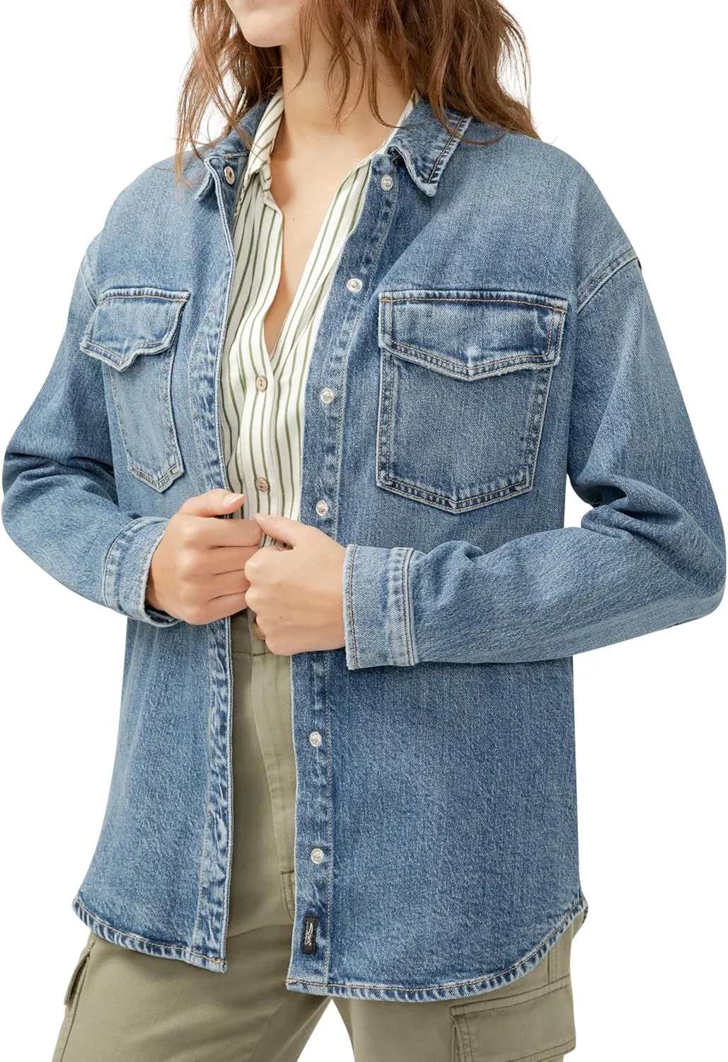 Silver Jeans Co. Women's Denim Shacket