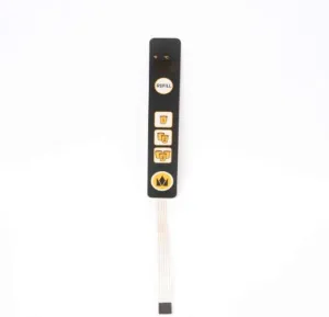 Silver King 32034 3 Button Membrane Switch Assembly