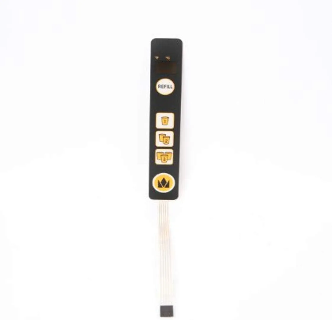 Silver King 32034 3 Button Membrane Switch Assembly
