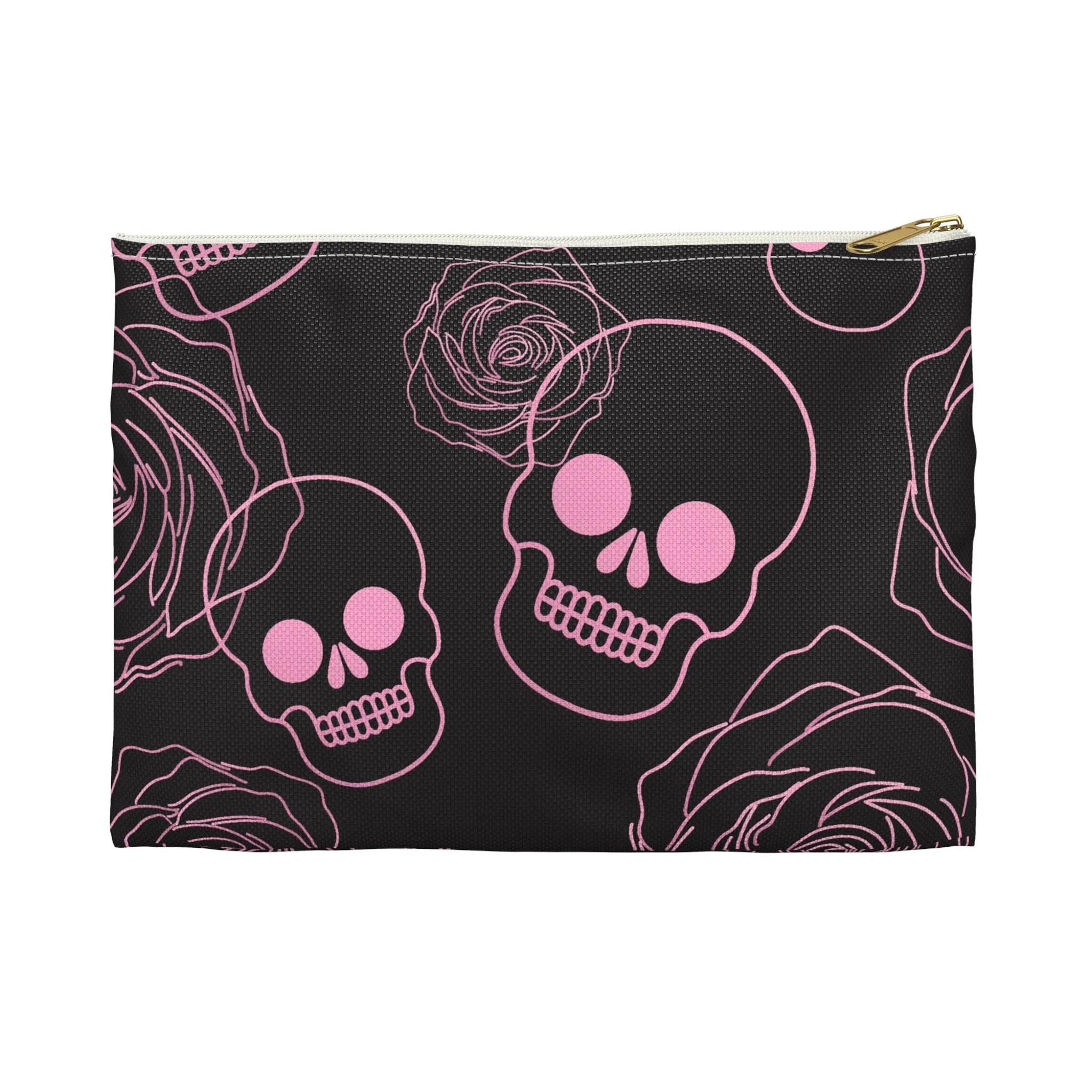 Skulls & Roses Accessory Pouch