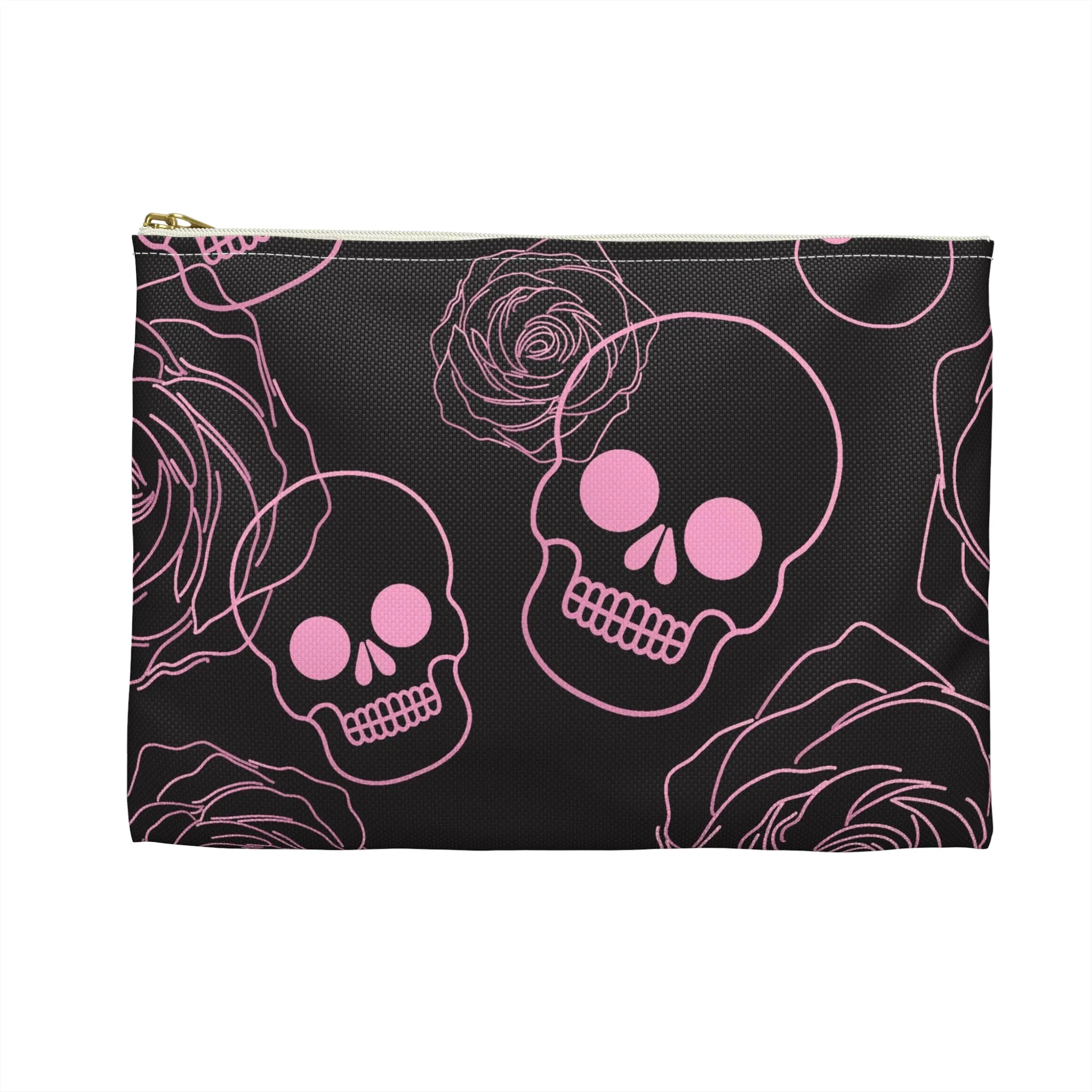 Skulls & Roses Accessory Pouch