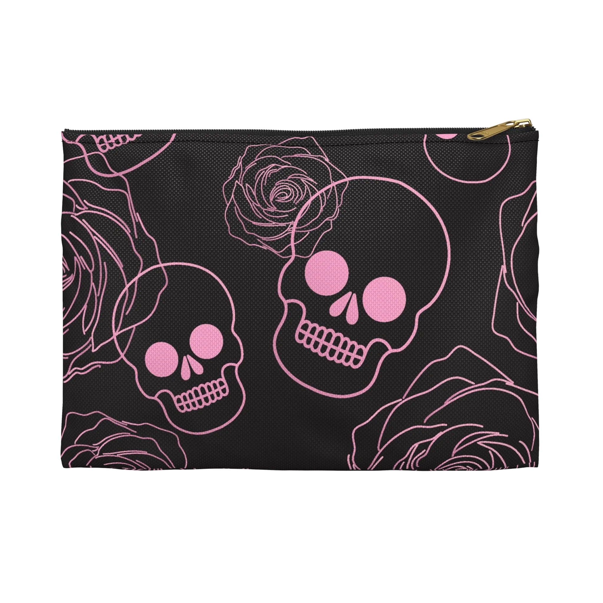 Skulls & Roses Accessory Pouch