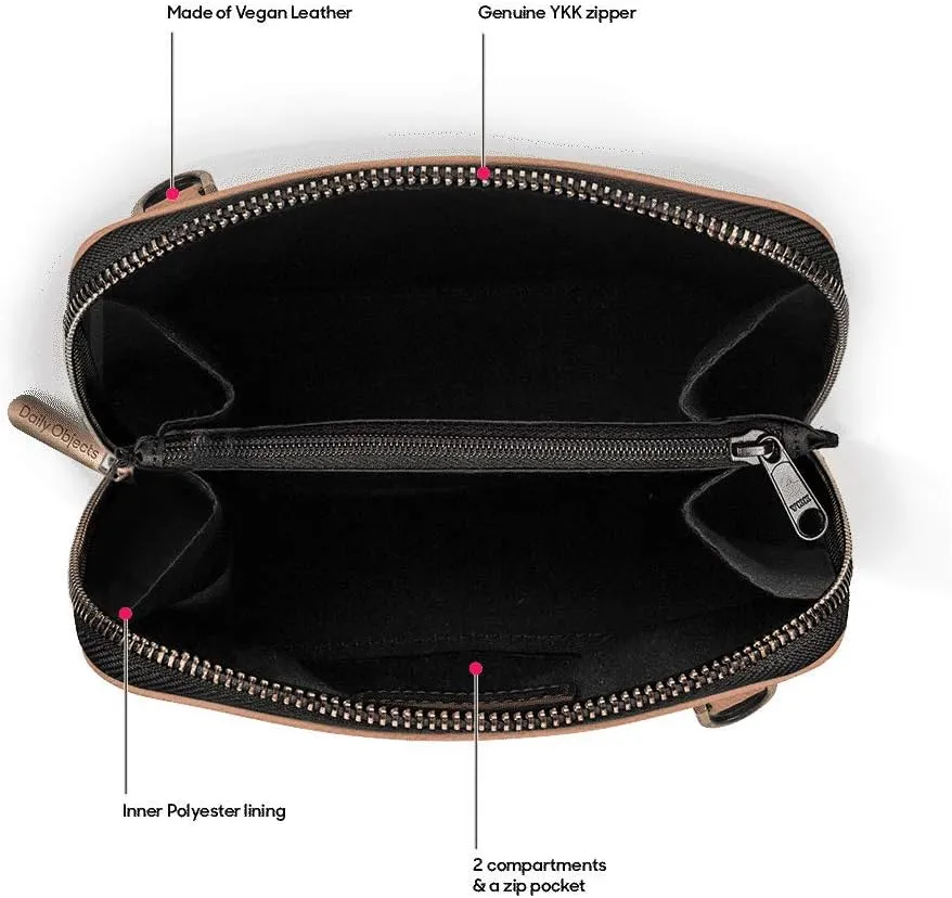 Slim Trapeze Crossbody Purse for Women, Girls | Vegan Leather | Stylish Ladies Wallet | Shoulder Handbag