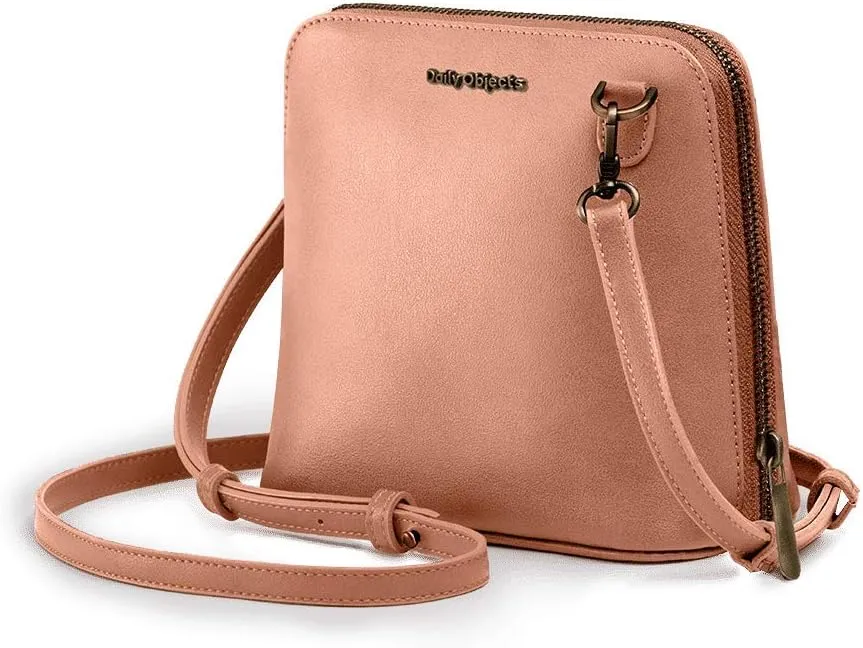 Slim Trapeze Crossbody Purse for Women, Girls | Vegan Leather | Stylish Ladies Wallet | Shoulder Handbag