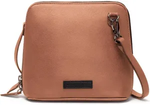 Slim Trapeze Crossbody Purse for Women, Girls | Vegan Leather | Stylish Ladies Wallet | Shoulder Handbag