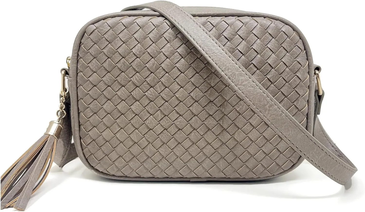Small Crossbody Purses for Women Trendy Woven Cross Body Bag and Boho Purse,Soft Leather Handbags