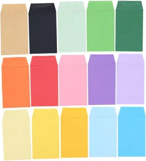 Small Envelopes for Budgeting Cash Management Decorative Solid Envelopes