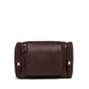Small Hanging Toiletry Kit Espresso