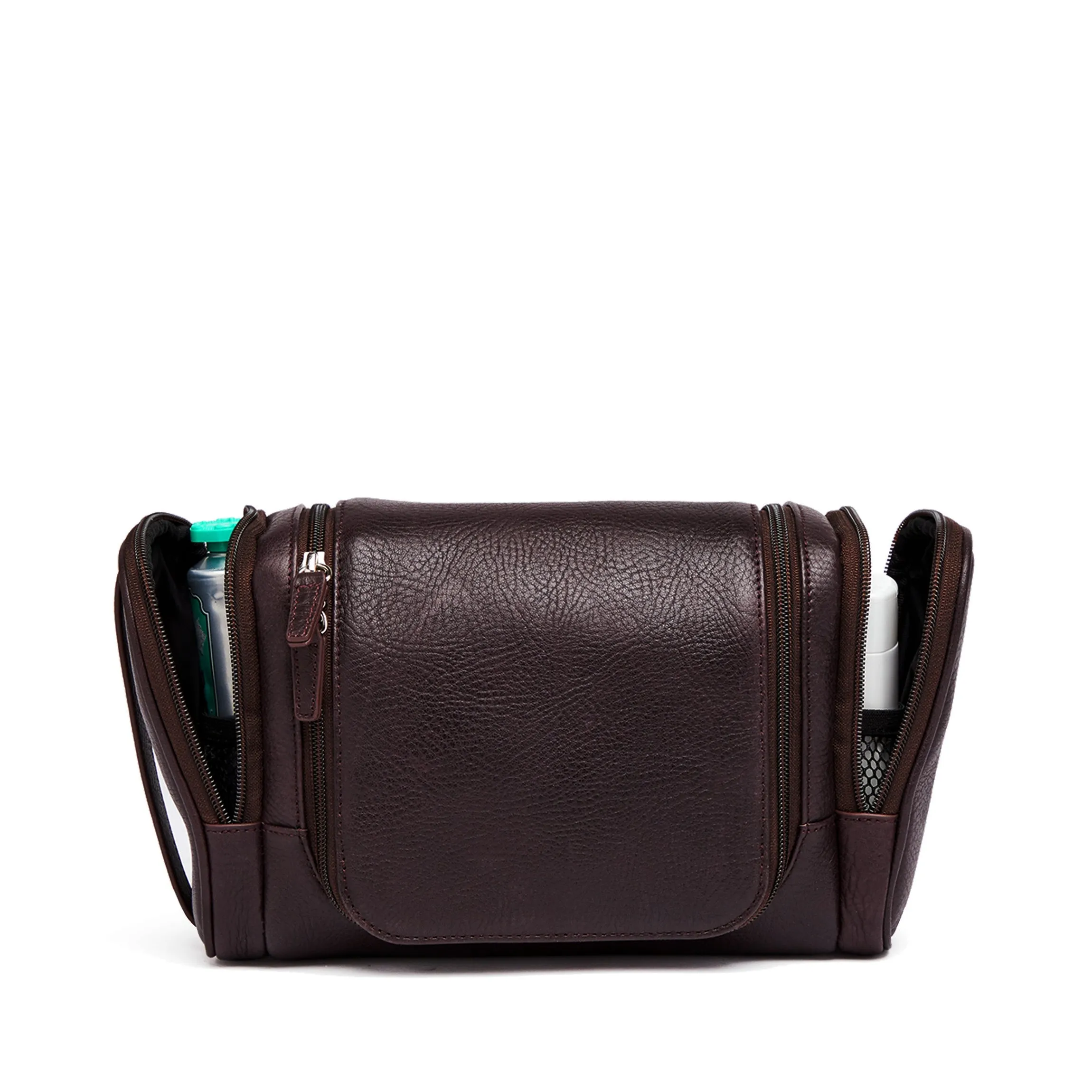 Small Hanging Toiletry Kit Espresso