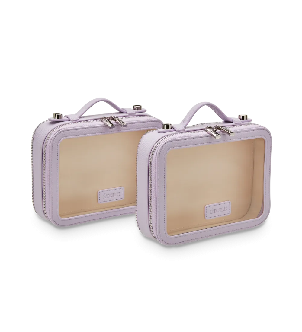 Small Twin Cosmetic Case