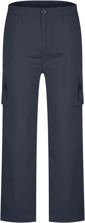 SMIDOW Plus Size Cargo Pants for Women Casual Loose Military Army Combat Work Pant Trousers with Pockets