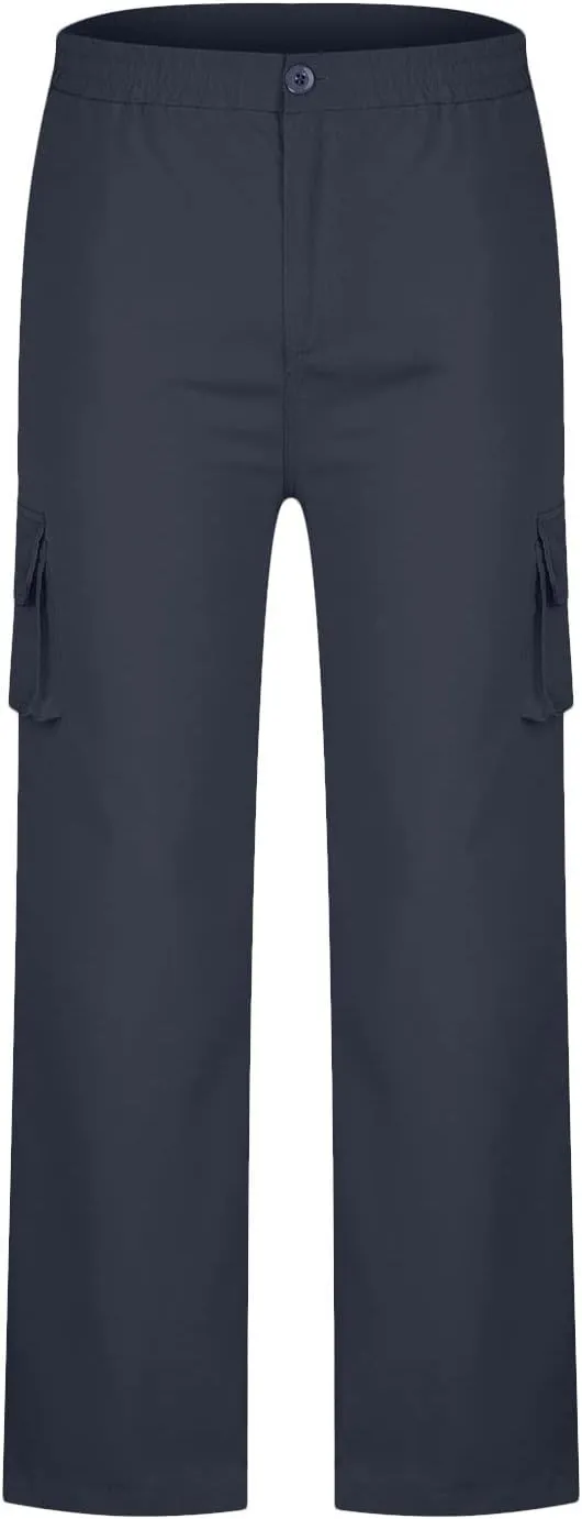 SMIDOW Plus Size Cargo Pants for Women Casual Loose Military Army Combat Work Pant Trousers with Pockets