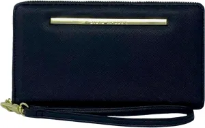 Steve Madden Zip Around Wallet Wristlet - Black