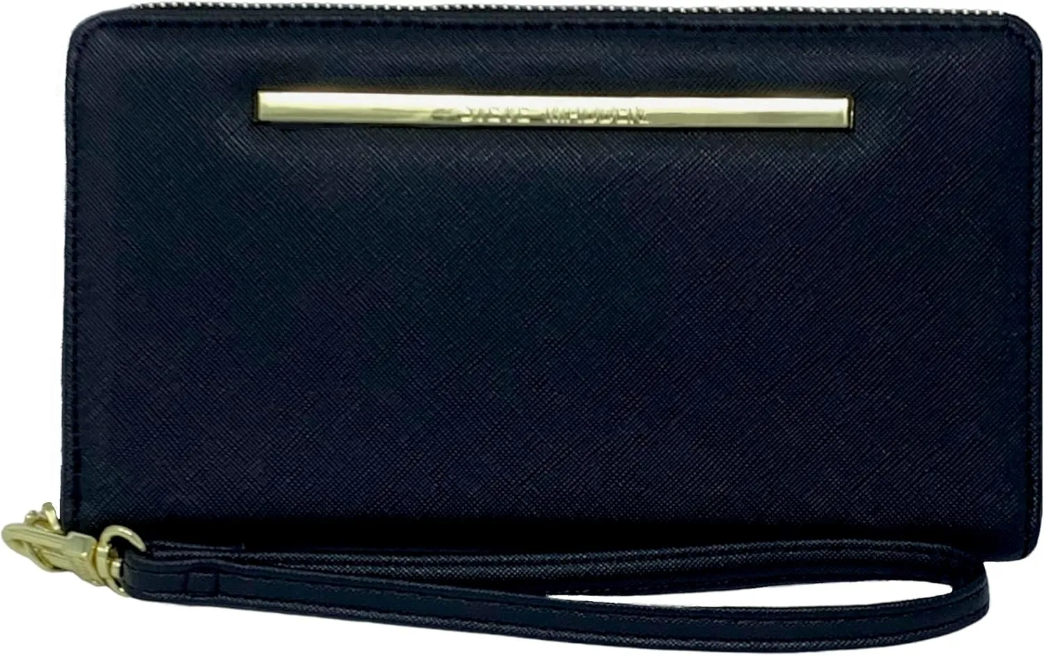 Steve Madden Zip Around Wallet Wristlet - Black
