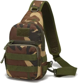 Tactical Shoulder Bag, Outdoor Sports Climbing Hiking Trekking Backpack, Men Military Hunting Fishing Molle Pack