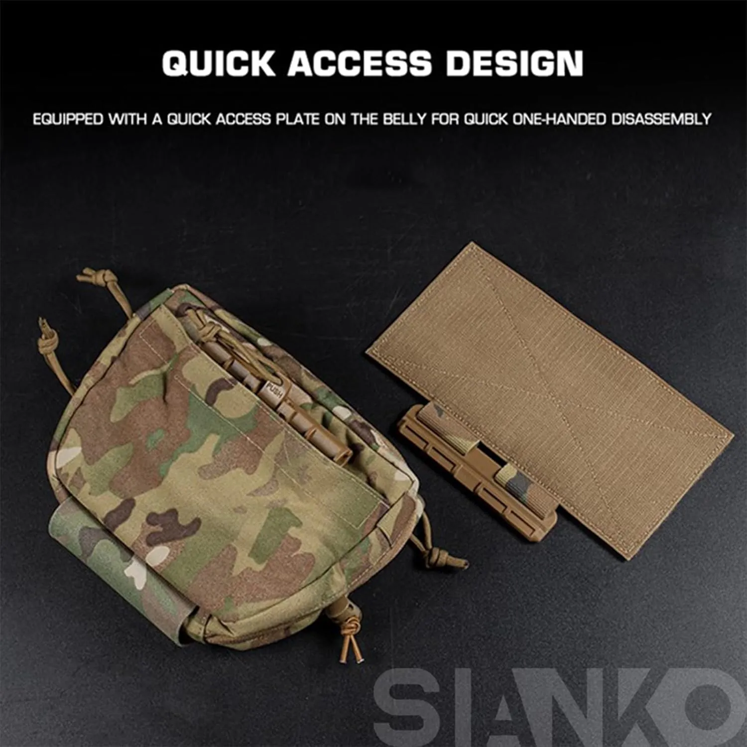 Tactical Storage Pouch/Shoulder Bags,Vest Attachment Bag,Airsoft Hunting Military Multifunctional Utility Dual-Purpose Bag,EDC Admin Sundry Tool Bag