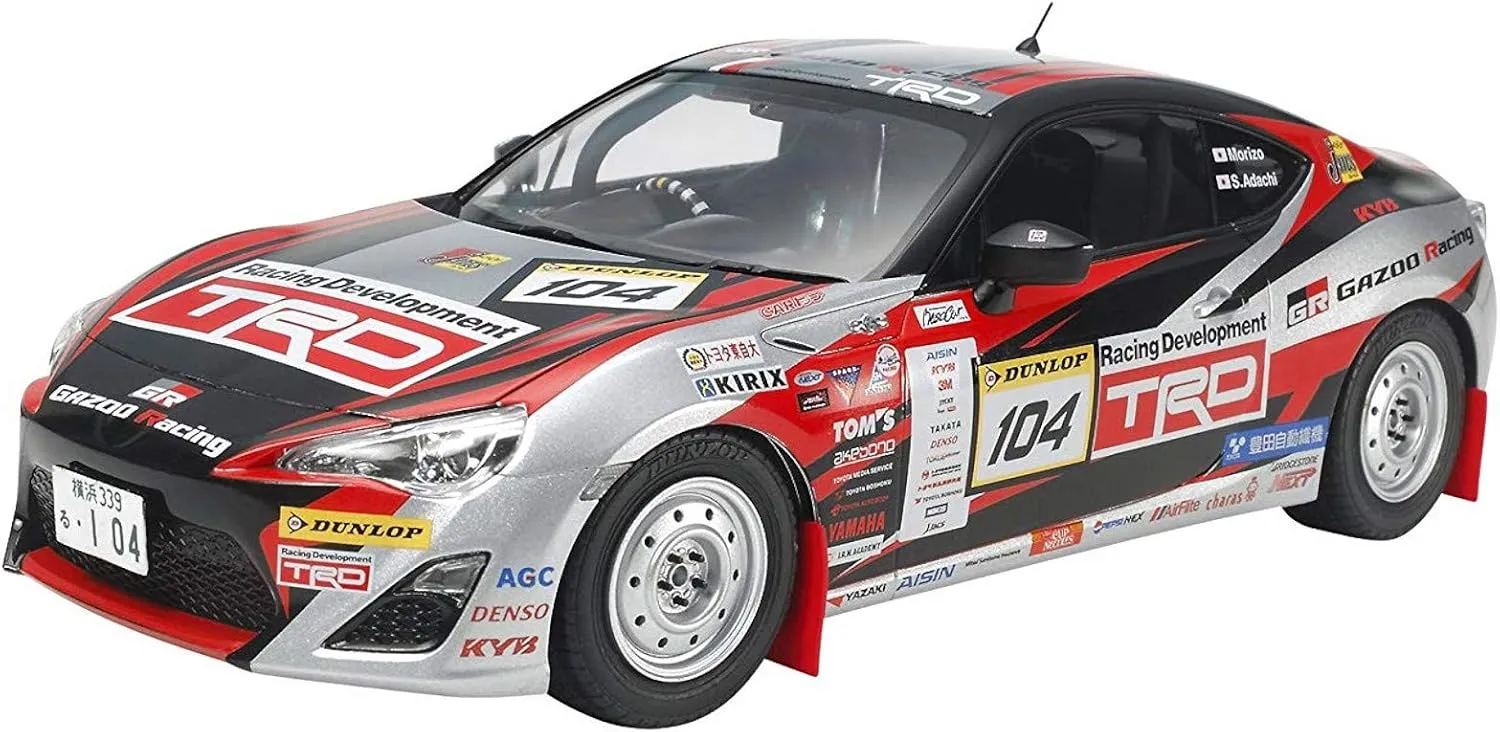 Tamiya 300024337 Vehicles 1:24 Gazoo Racing TRD 86 2013 Rally Challenge