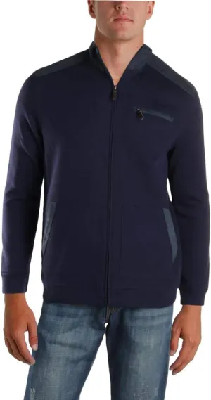 Tasso Elba Mens Faux-Suede Jacket
