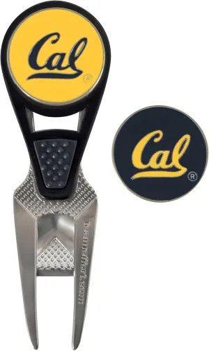 Team Effort Collegiate CVX Ball Mark Repair Tool & 2 Ball Markers