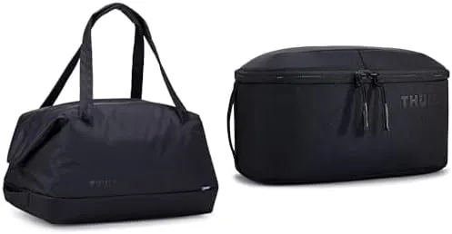 Thule Subterra Travel Set - 35L Duffel Bag with Toiletry Bag, Black