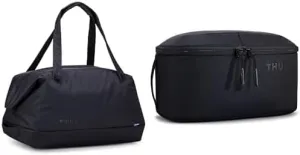 Thule Subterra Travel Set - 35L Duffel Bag with Toiletry Bag, Black